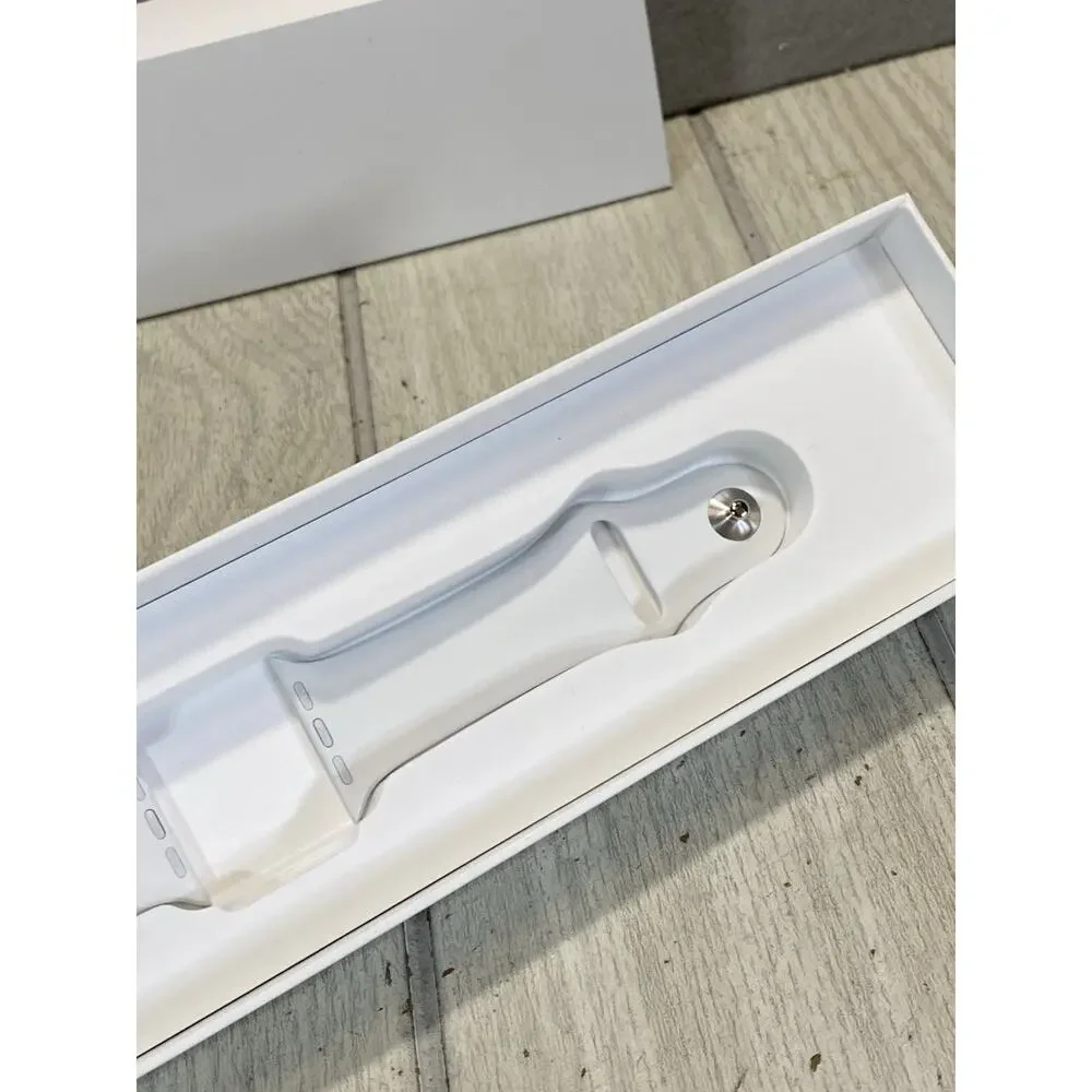 Apple Sport Band for Watch Series 3 Silver Aluminum White Size 38mm A1858